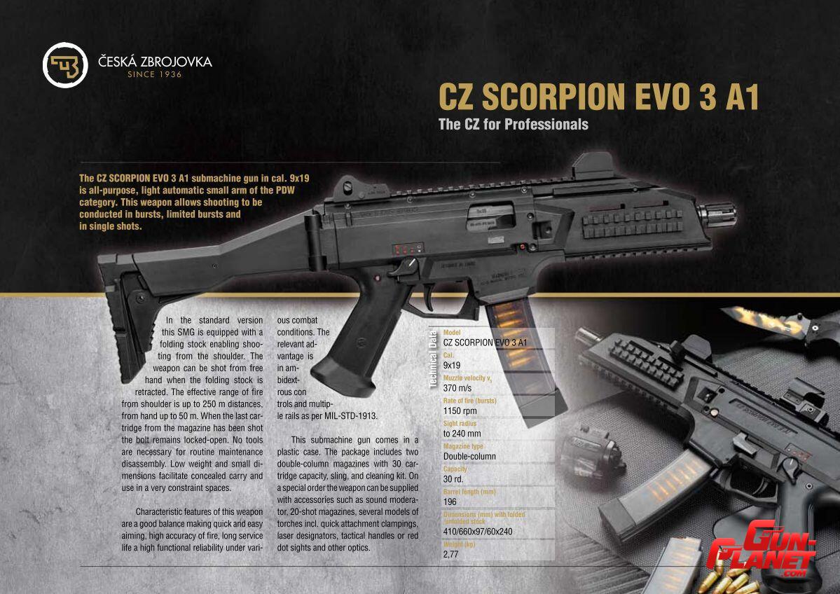 Gun Planet | CZ Scorpion Evo 3 S1